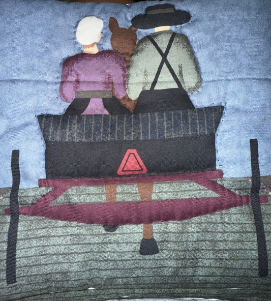 Amish Made Hot Pad (set of two..one of each scene)