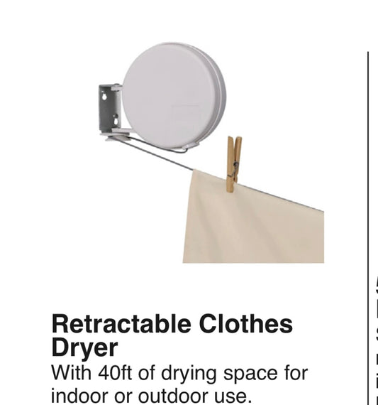 Retractable Laundry Clothes Dryer - Simple Life Amish Store