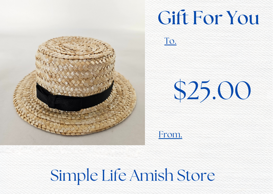 Simple Life Amish Store Gift Card - Simple Life Amish Store