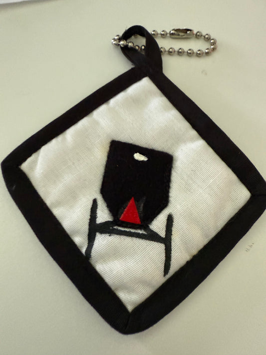 Amish buggy keychain or Christmas Ornament