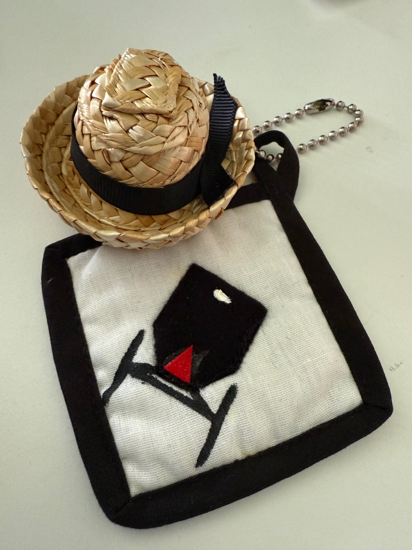 Amish buggy keychain or Christmas Ornament