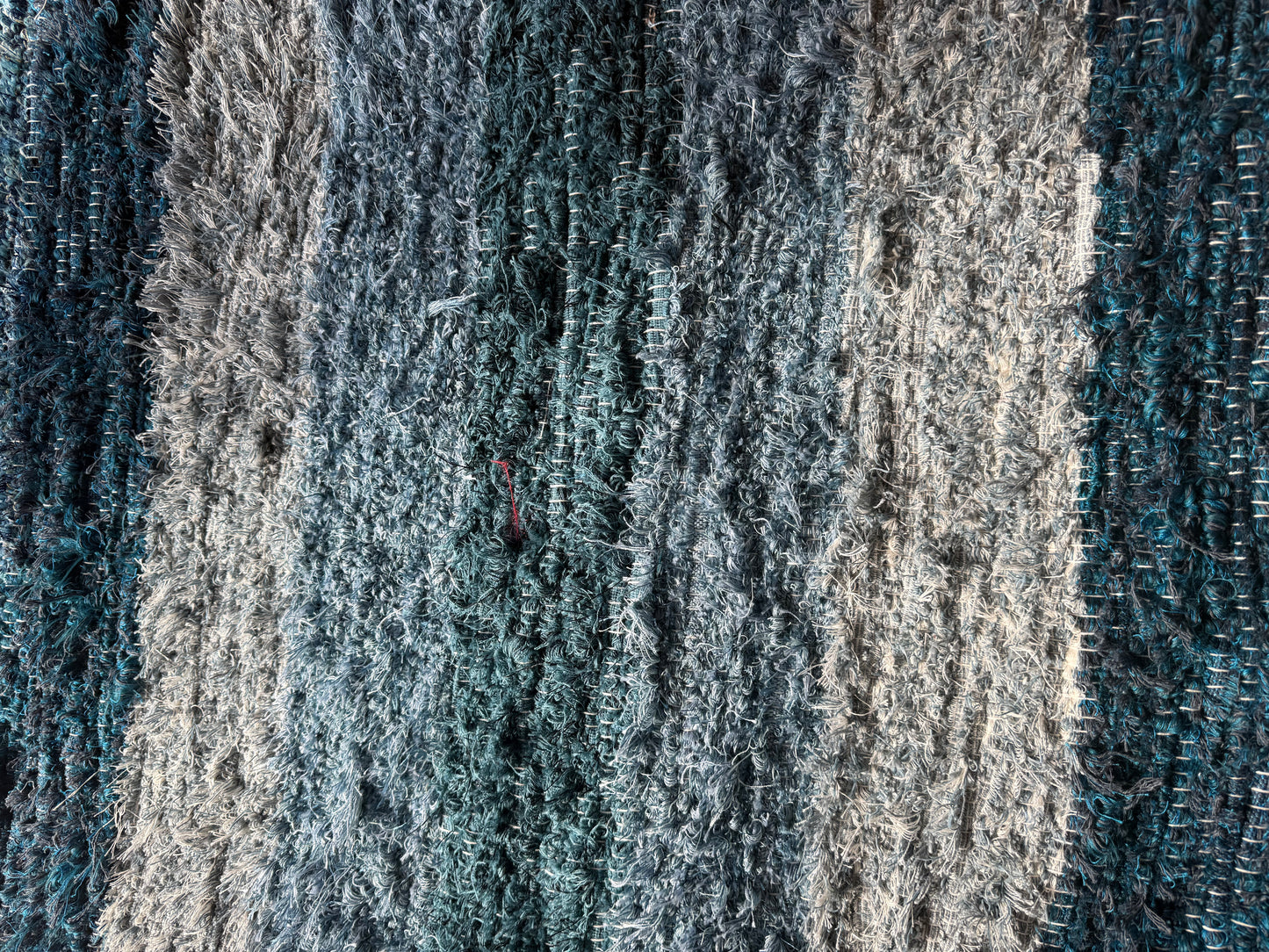 Amish Made Woven Rugs (grey, blue, turquoise) (26” x 44”) - Simple Life Amish Store