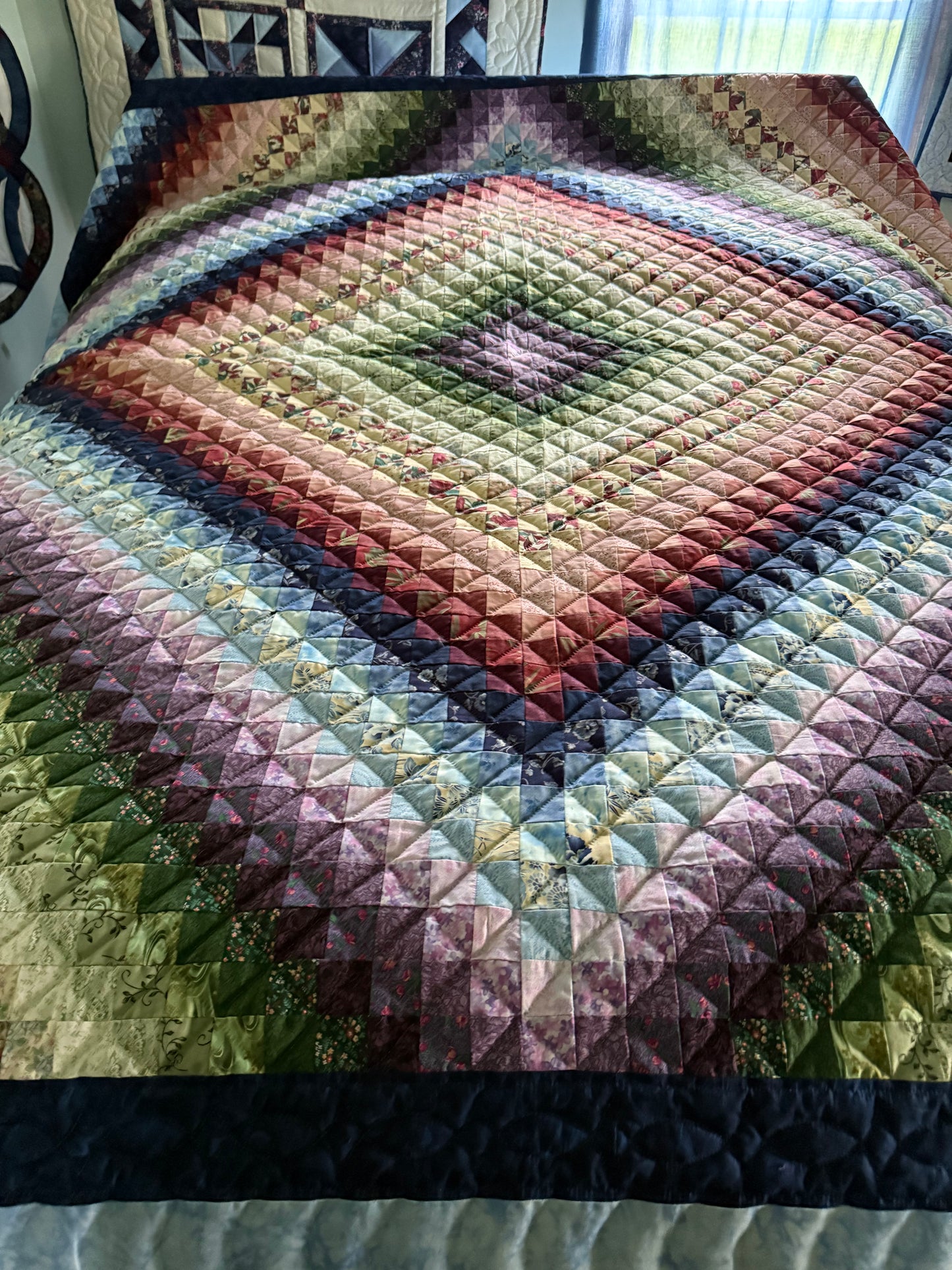 Amish Quilt (Color burst)
