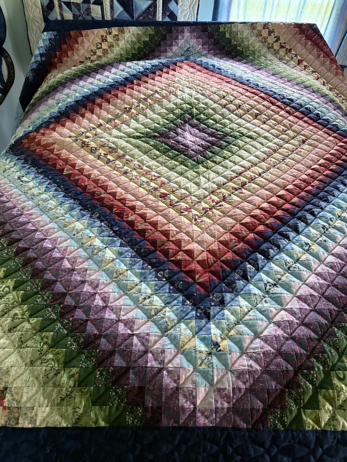Amish Quilt (Color burst)