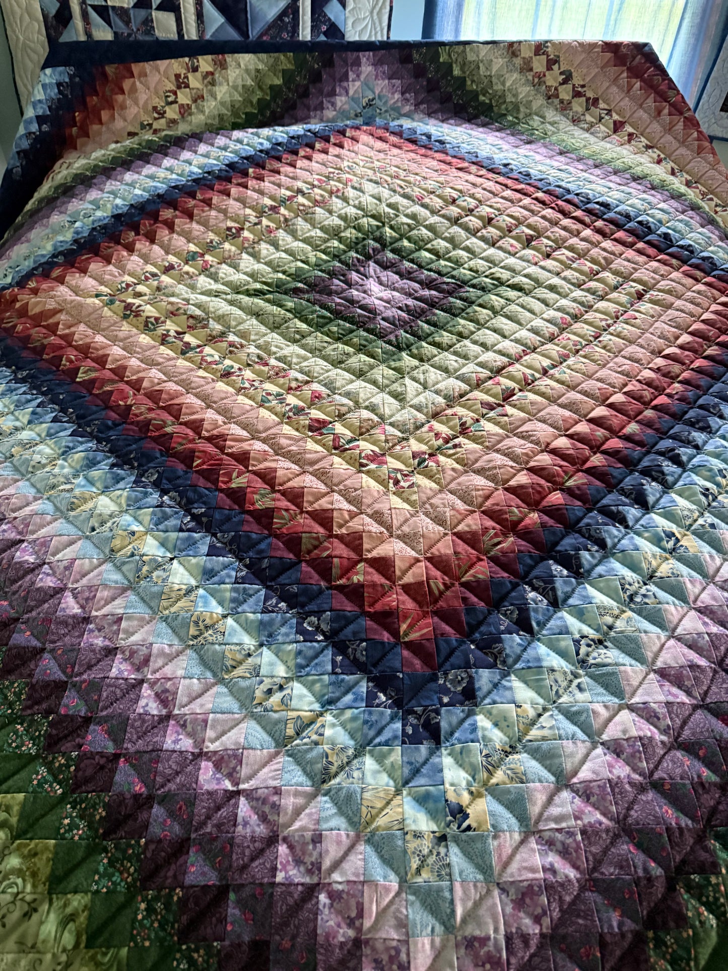 Amish Quilt (Color burst)