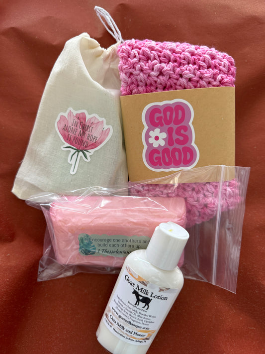 Amish Country Gift Set  (lotion, soap, washcloth) - Simple Life Amish Store