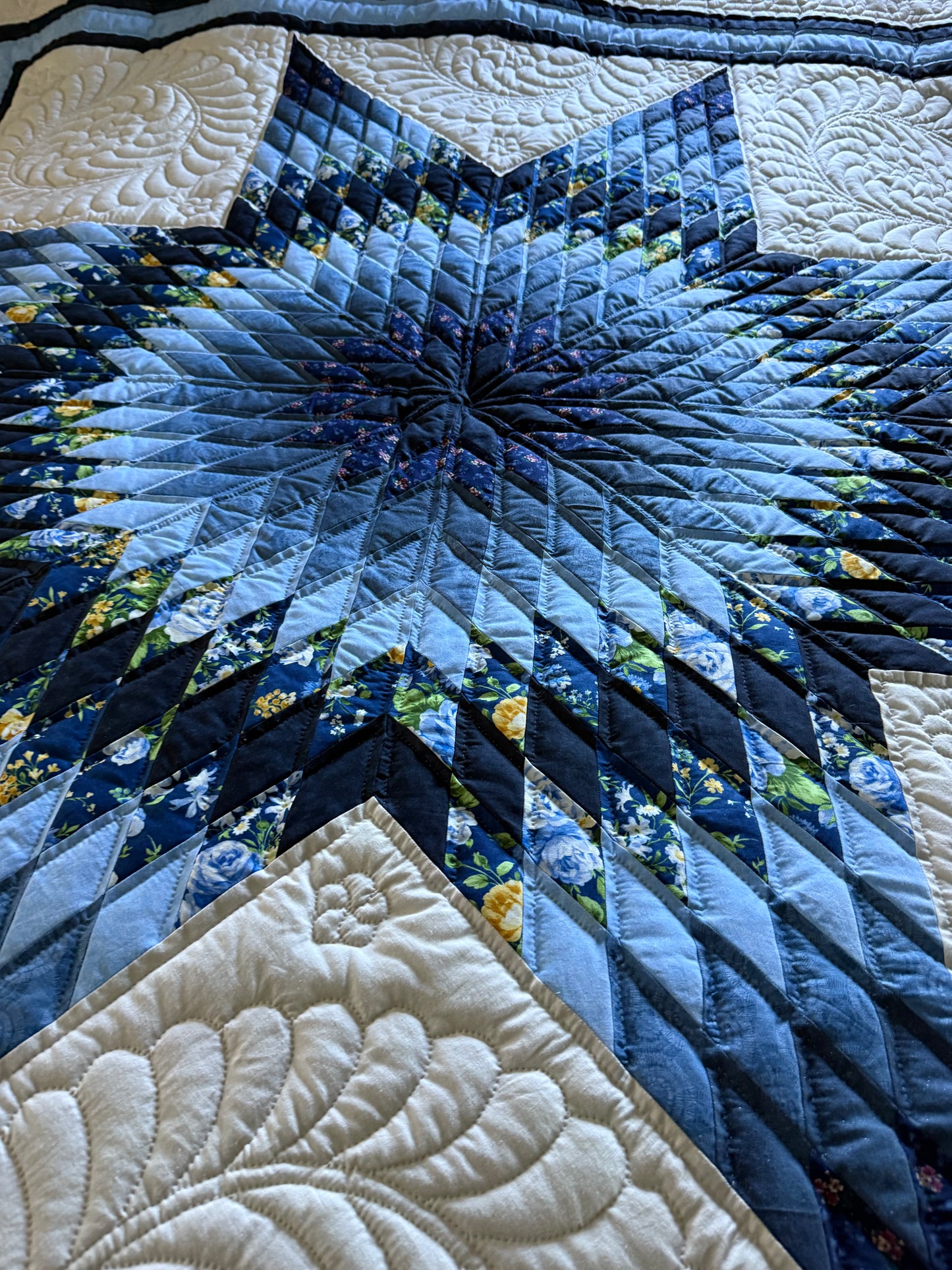 Amish Quilt ( Lone Star) - Simple Life Amish Store