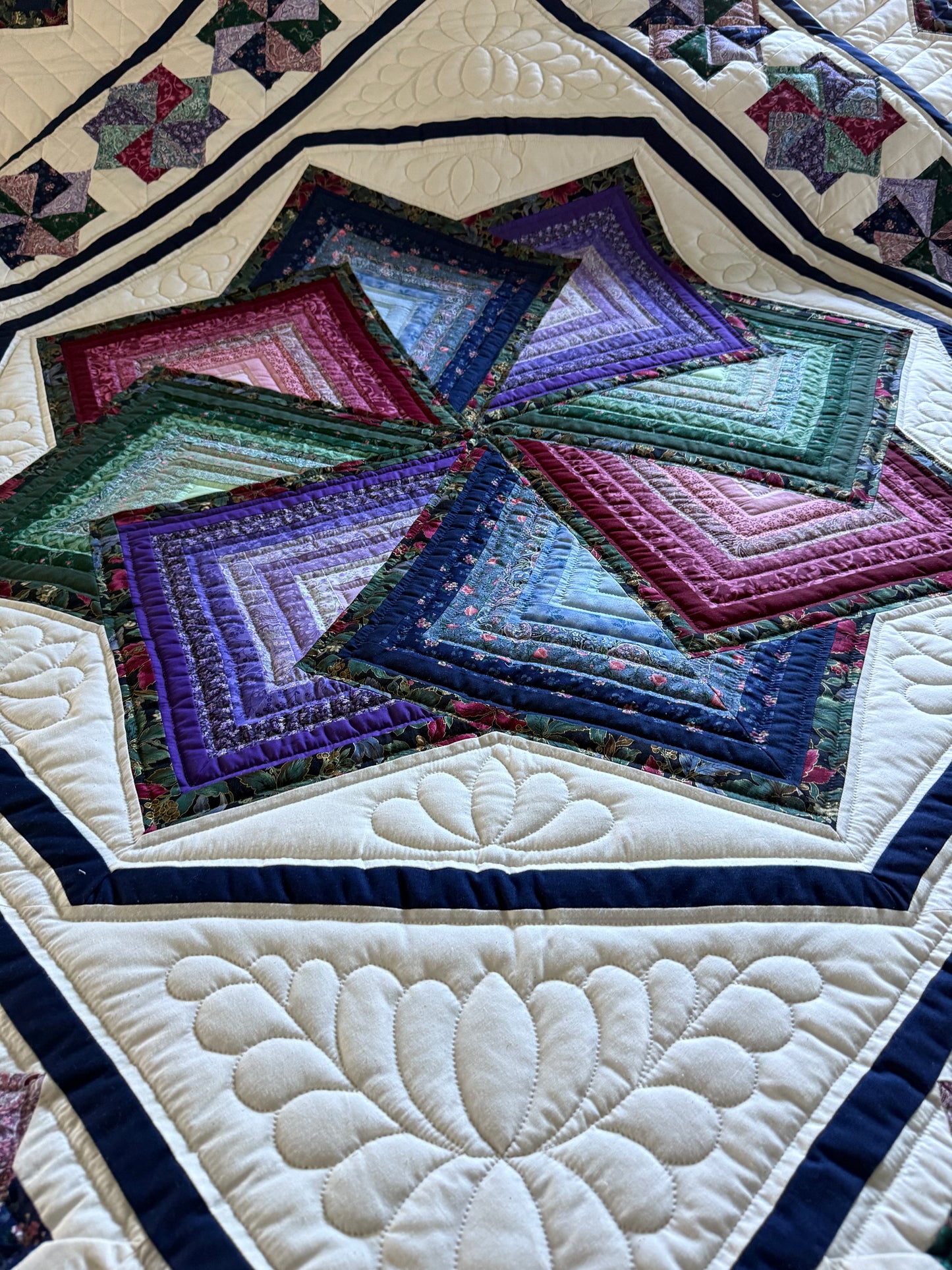 Amish Quilt (Star Spin) - Simple Life Amish Store
