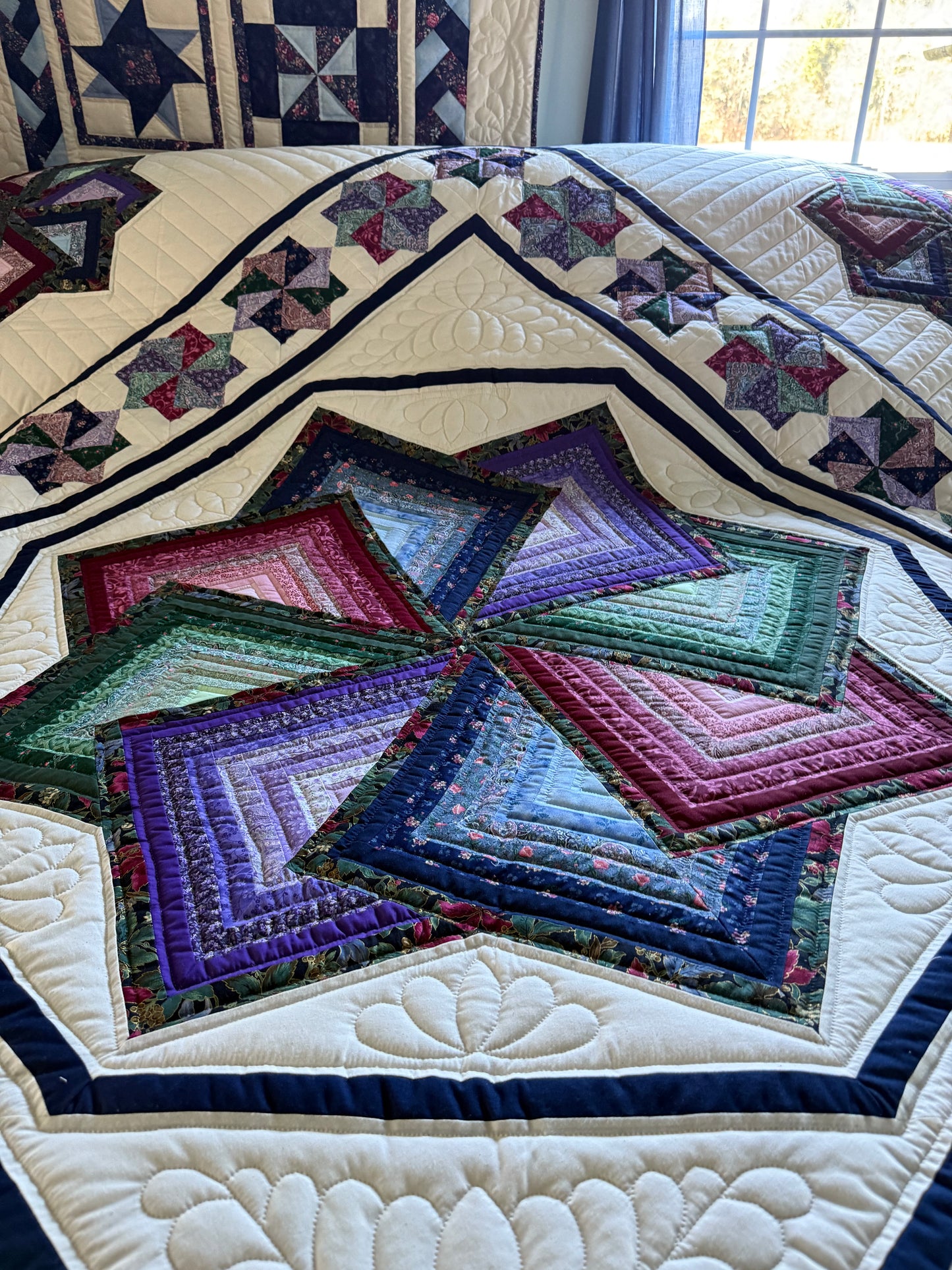 Amish Quilt (Star Spin) - Simple Life Amish Store