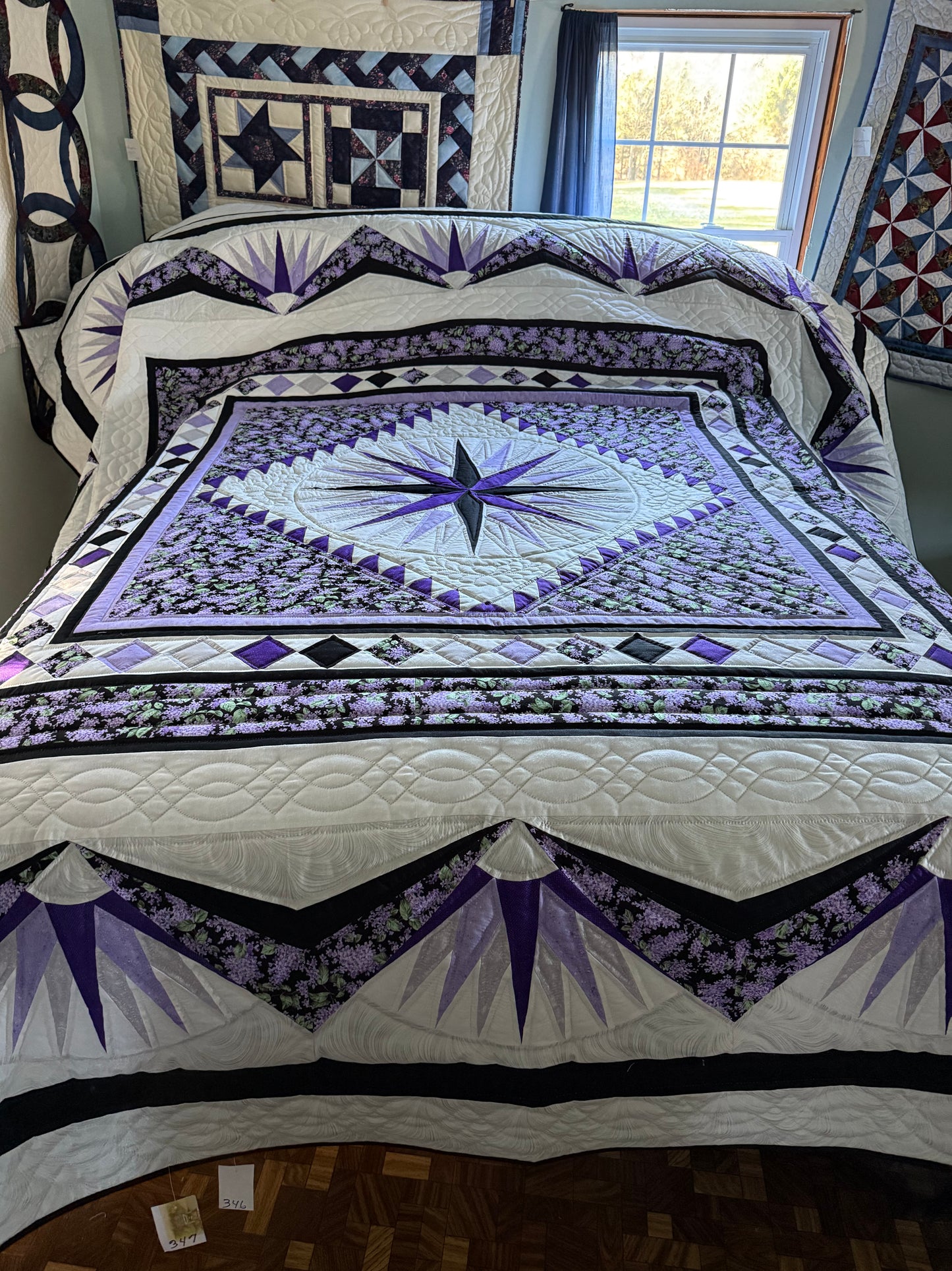 Amish Quilt (Mariner’s Compass) - Simple Life Amish Store