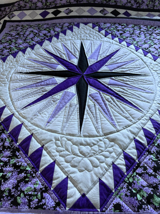 Amish Quilt (Mariner’s Compass) - Simple Life Amish Store