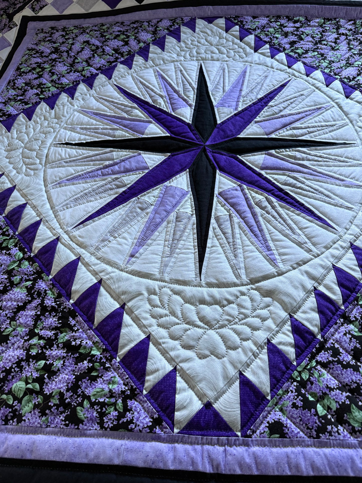 Amish Quilt (Mariner’s Compass) - Simple Life Amish Store