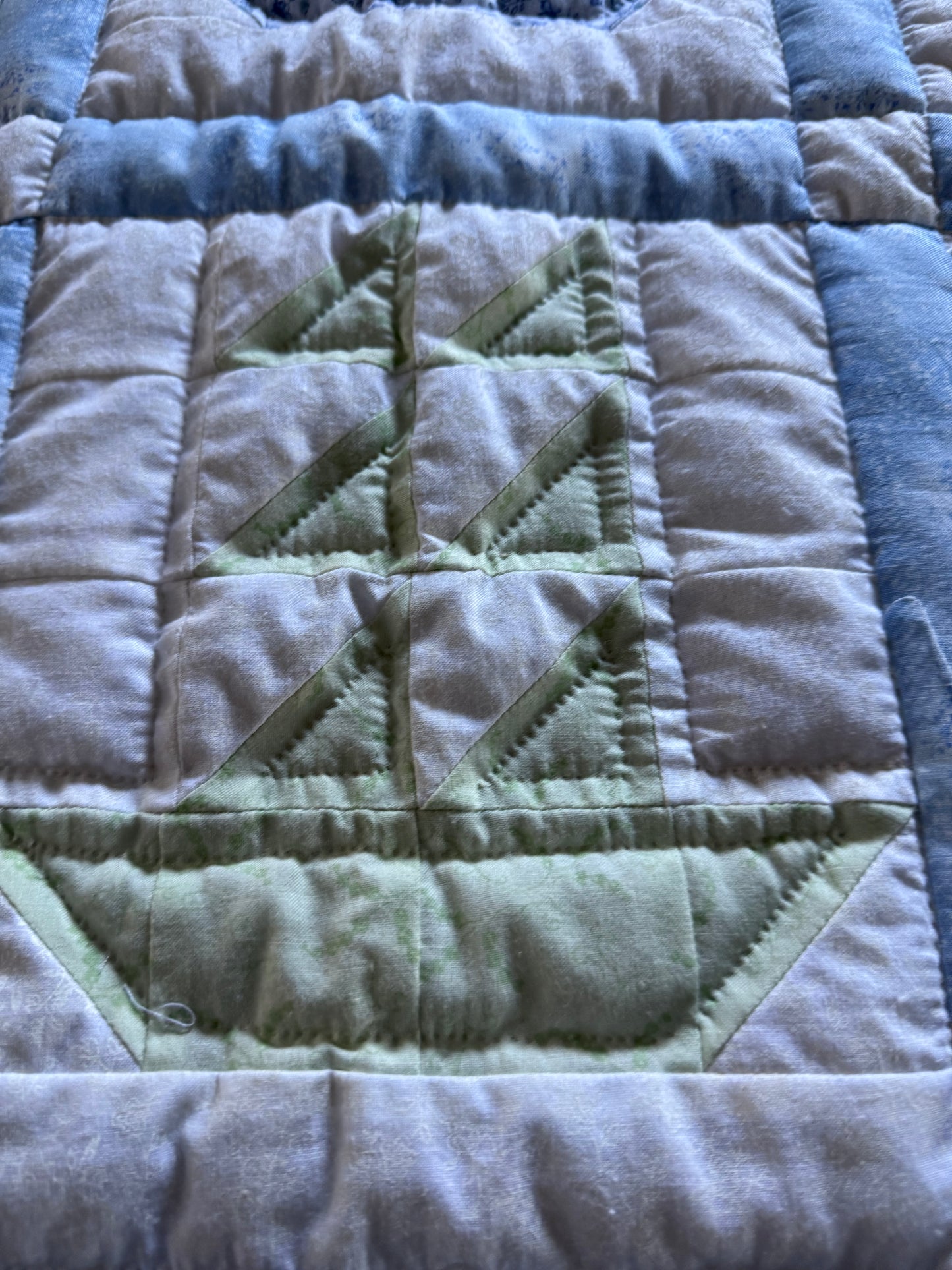 Baby quilt (Sailboats) - Simple Life Amish Store