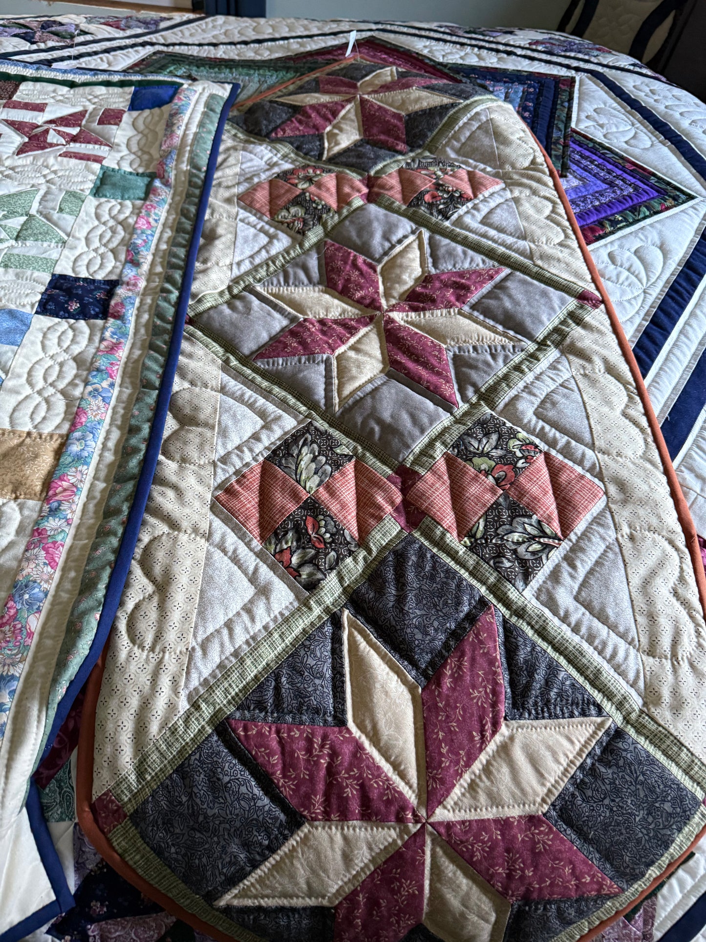 Amish quilted table runner - Simple Life Amish Store