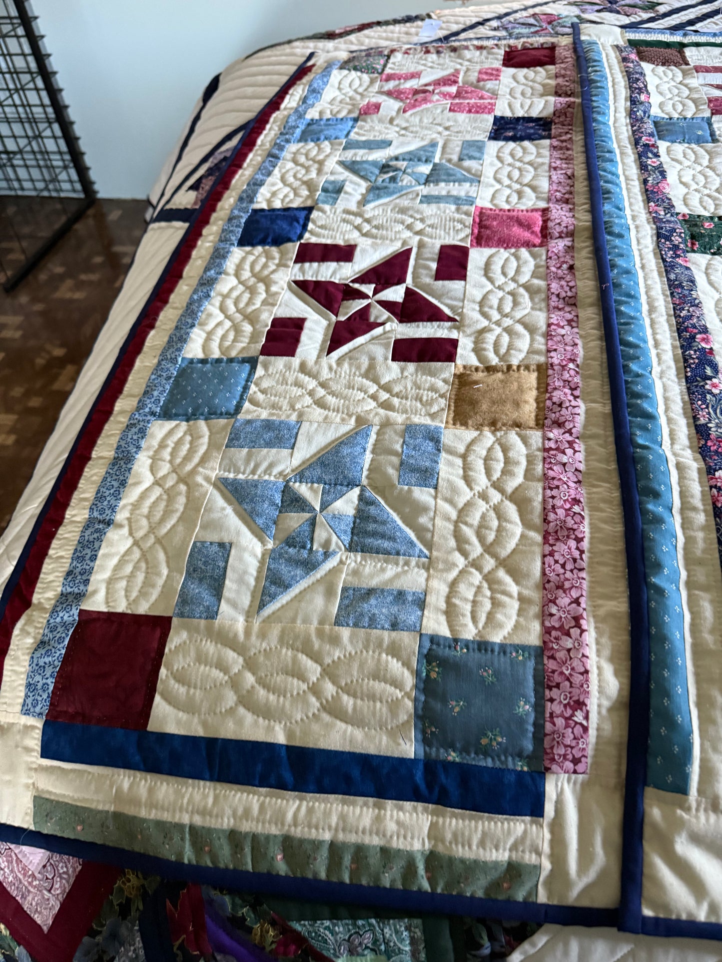 Amish quilted table runner - Simple Life Amish Store