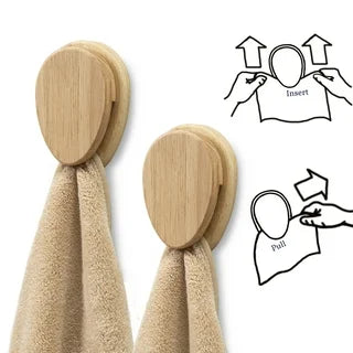 Amish wooden towel holder - Simple Life Amish Store