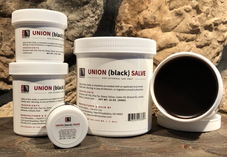 Union Black Salve (H&H Remedies) (4 oz) - Simple Life Amish Store