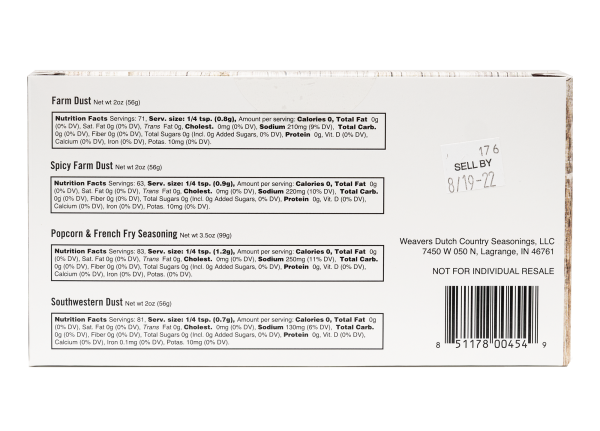 Farmhouse Seasoning Sampler - Simple Life Amish Store