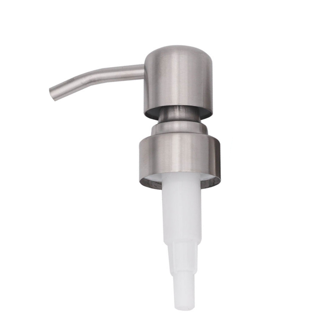 Satin / Brushed Finish Soap Pump Dispensers for Mason Jars - Simple Life Amish Store