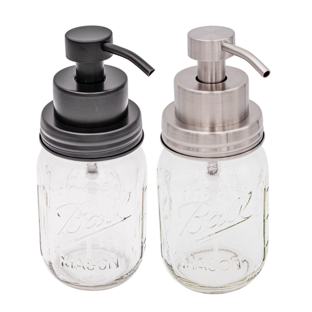 Foaming Soap Pump Dispensers for Regular Mouth Mason Jars - Simple Life Amish Store