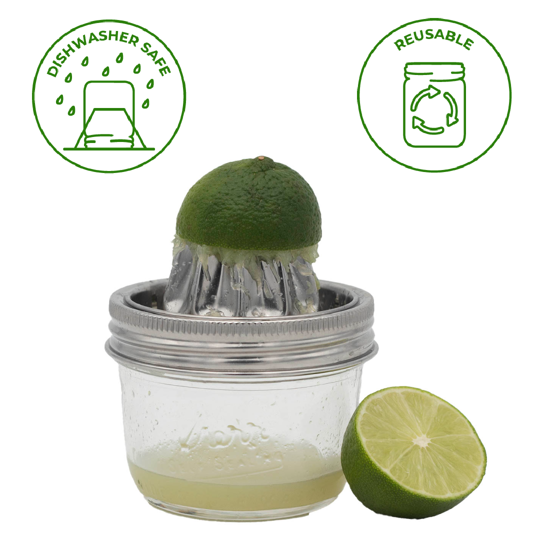 Stainless Steel Juicing Lid for Wide Mouth Mason Jars - Simple Life Amish Store