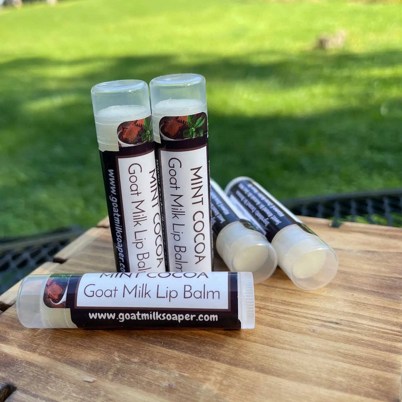 Mint Cocoa Goat Milk Lip Balm