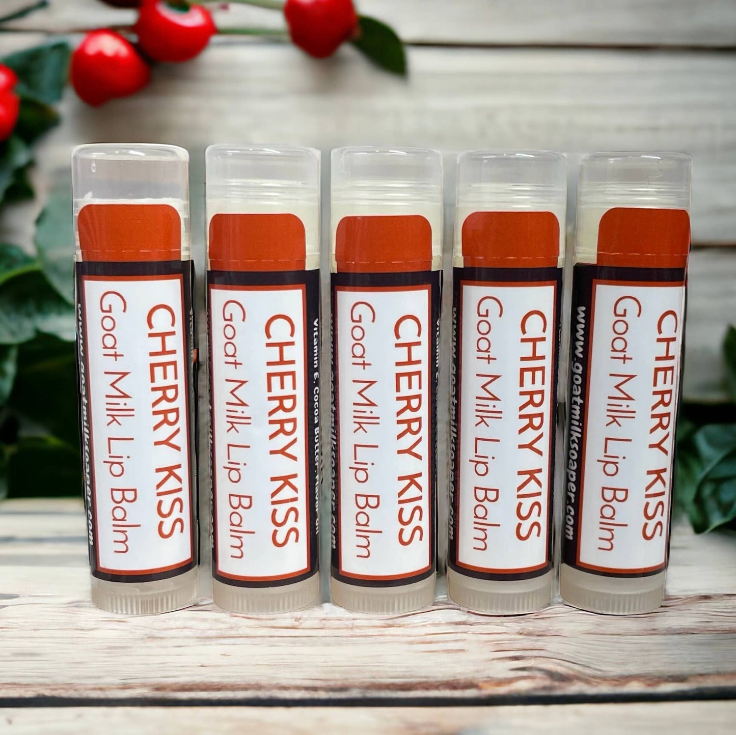 Cherry Kiss Goat Milk Lip Balm - Simple Life Amish Store