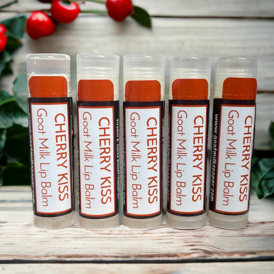 Cherry Kiss Goat Milk Lip Balm - Simple Life Amish Store