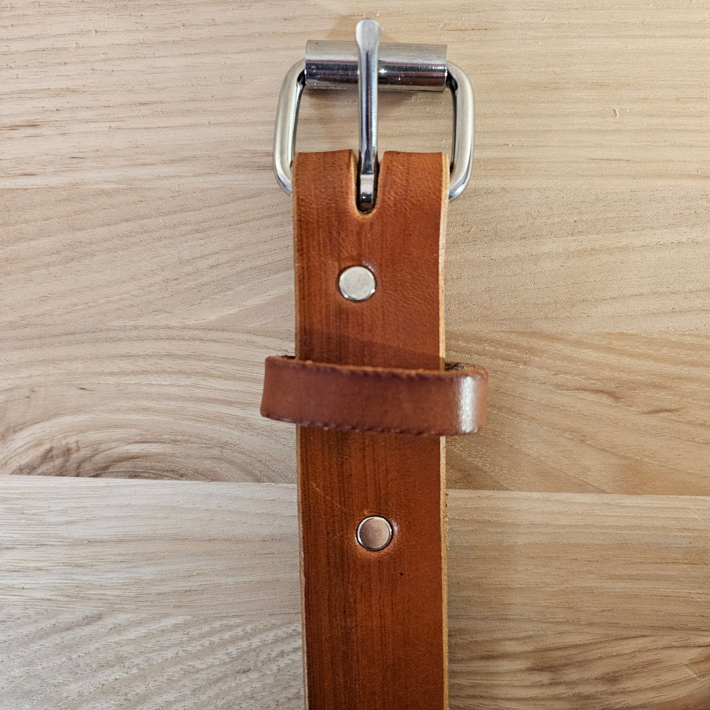 Belt: Amish made CUSTOM STAMPED Leather Belt - Simple Life Amish Store