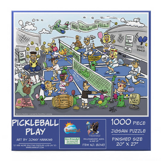 5382 Pickleball Play 1000 pc Puzzle - Simple Life Amish Store