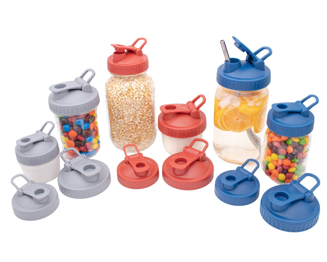 Pour & Store Shaker Lid with Carry Loop for Mason Jars - Simple Life Amish Store