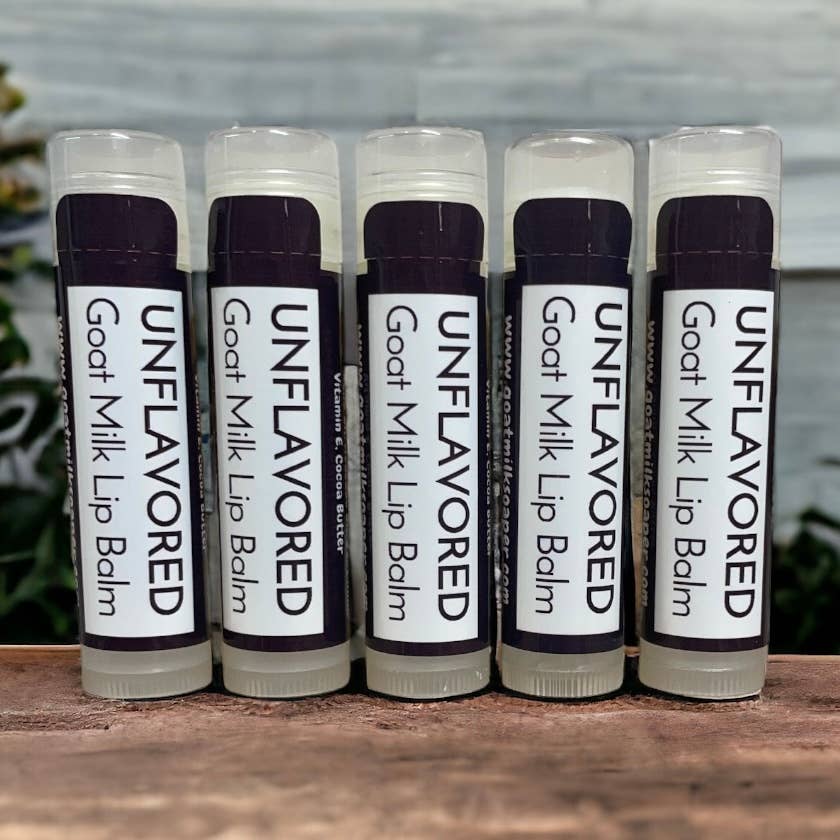Unflavored Goat Milk Lip Balm - Simple Life Amish Store