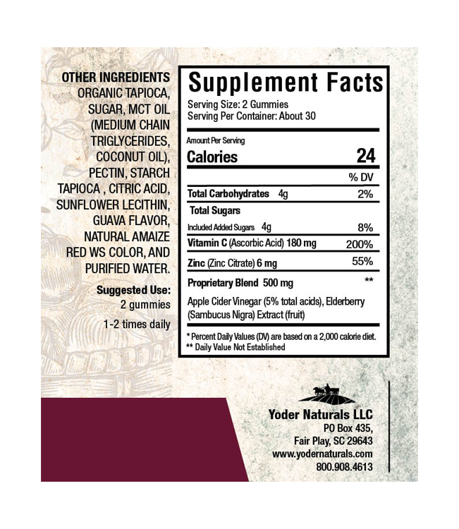 Yoder's Good Health Recipe Gummies - Simple Life Amish Store