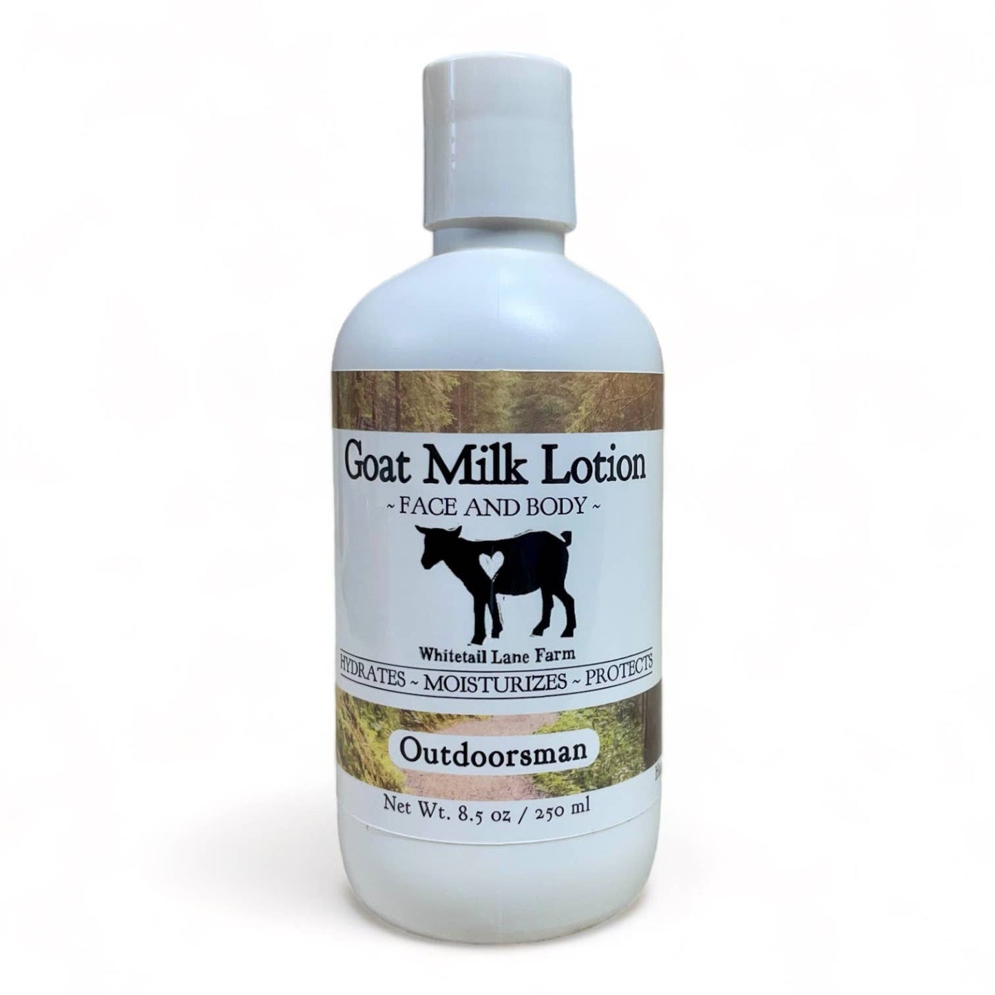 Goat Milk Lotion Outdoorsman 8 oz pump - Simple Life Amish Store