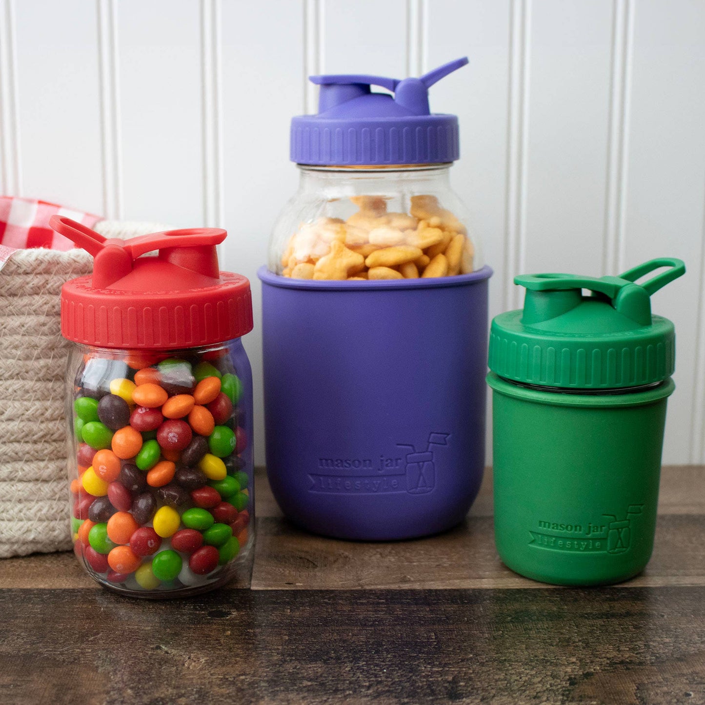 Pour & Store Shaker Lid with Carry Loop for Mason Jars - Simple Life Amish Store