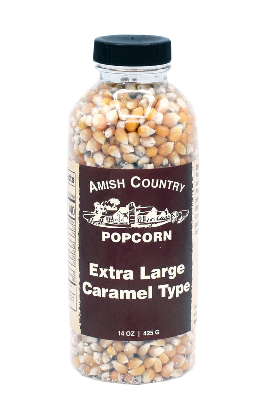 14oz Bottles of Unique Popcorn - Simple Life Amish Store