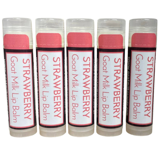 Strawberry Goat Milk Lip Balm - Simple Life Amish Store