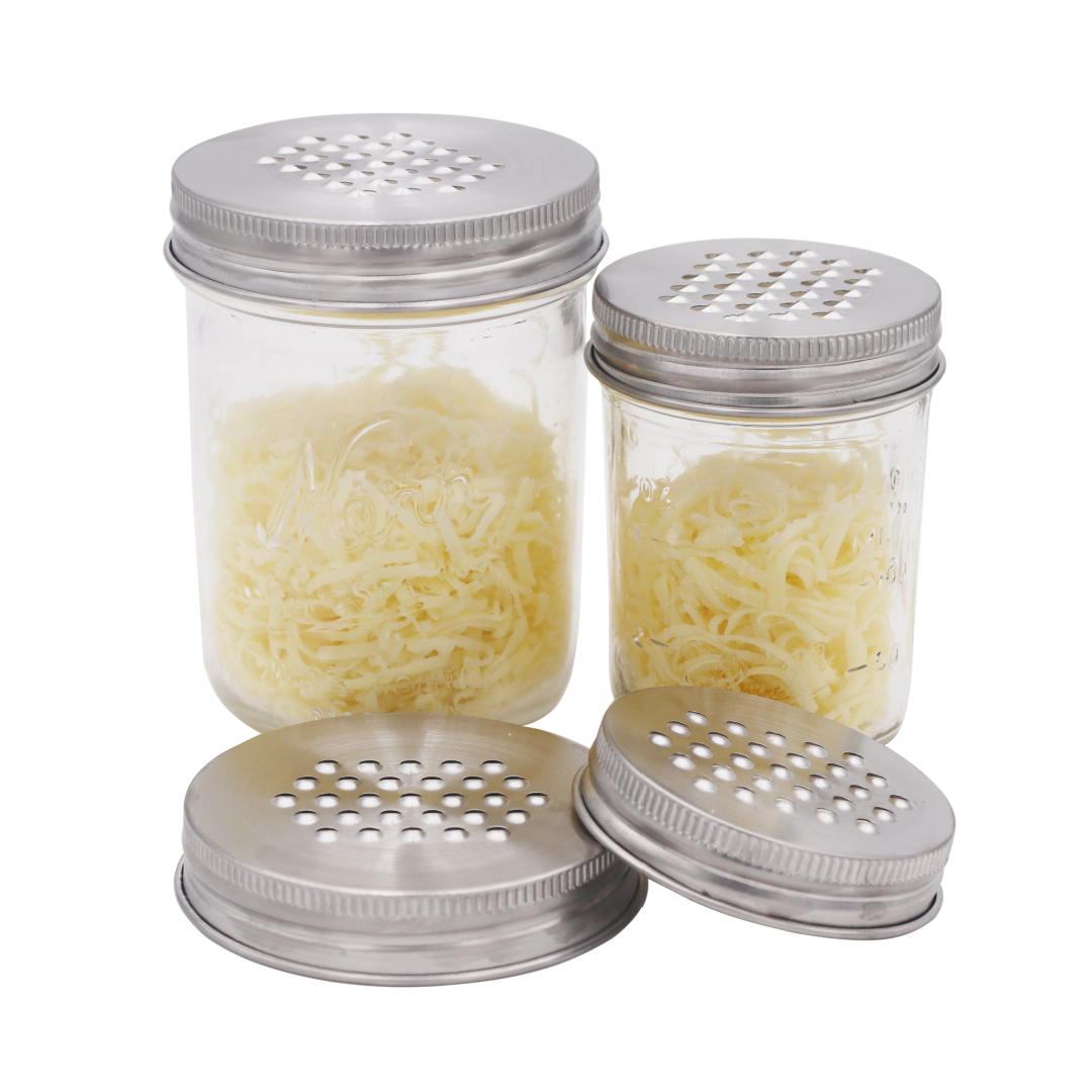 Grater / Shredder Lid for Mason Jars - Simple Life Amish Store