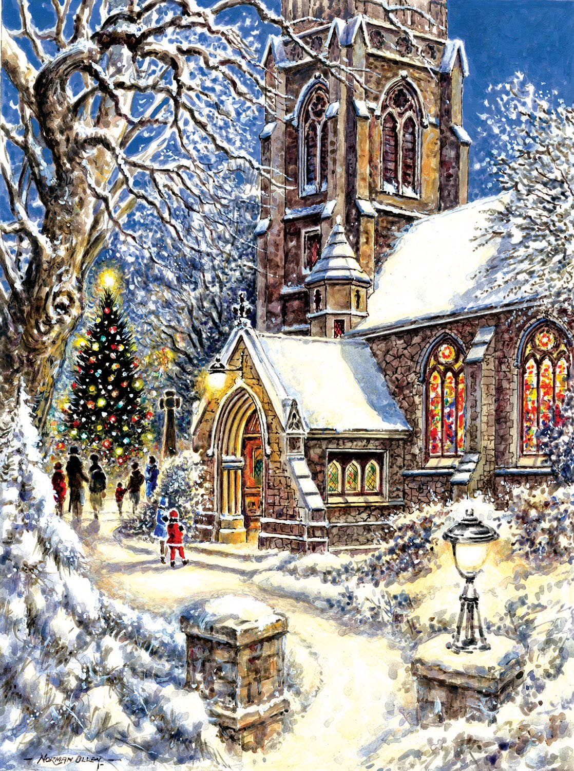 5152 Church in the Snow 1000 pc Puzzle