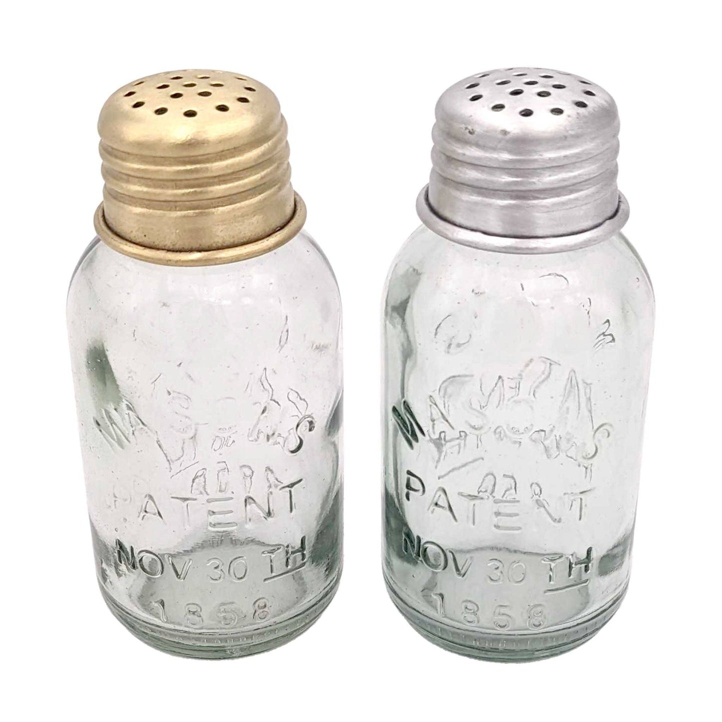 Mini Mason Jar Salt & Pepper Shakers (set of two for $18.95) - Simple Life Amish Store