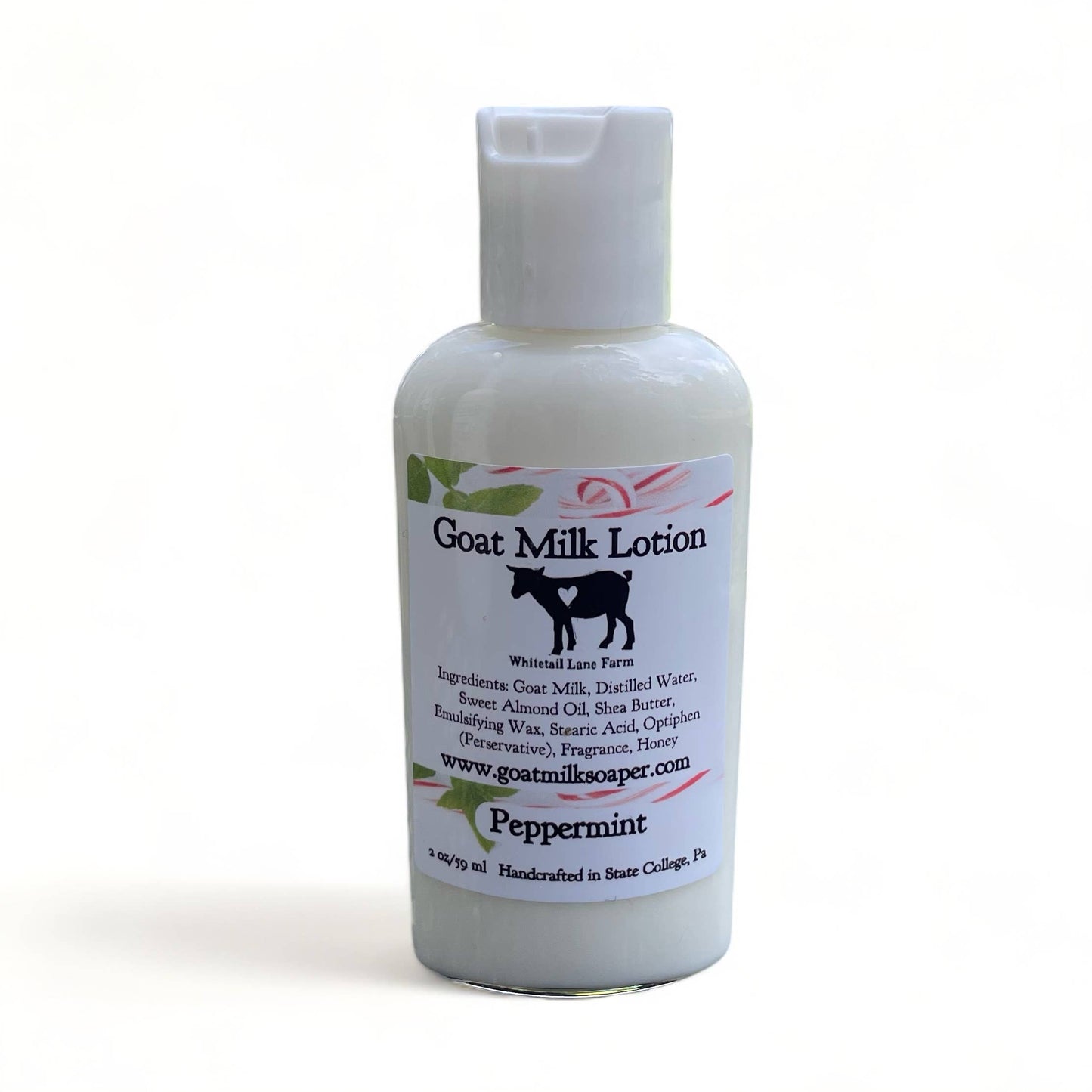 Goat Milk Lotion - Peppermint Twist Holiday Collection