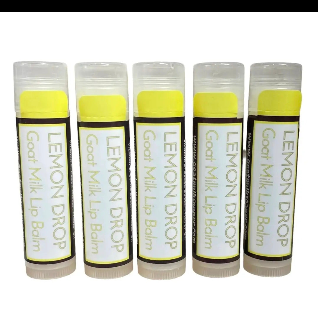 Goat Milk Lip Balm-Lemon Drop