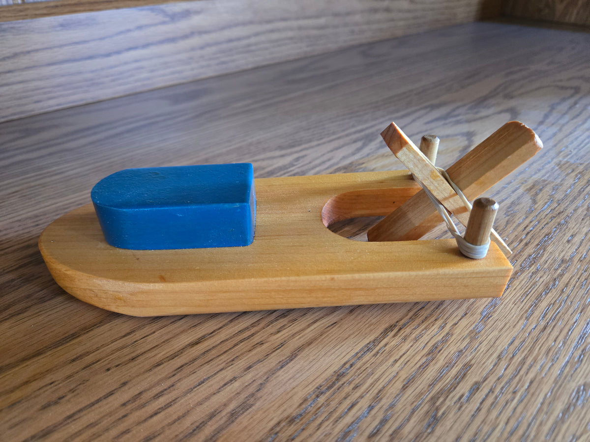 Amish-Made Boat