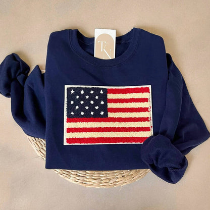 My favorite sweatshirts: American Flag Sweatshirt, USA Flag Sweater - Simple Life Amish Store
