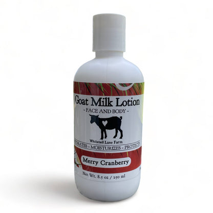Goat Milk Lotion - Merry Cranberry