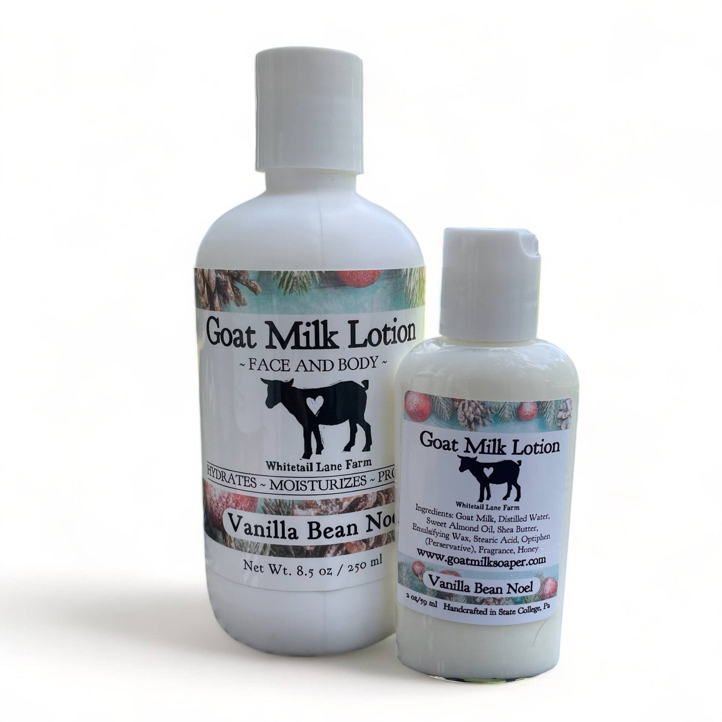Goat Milk Lotion - Vanilla Bean Noel