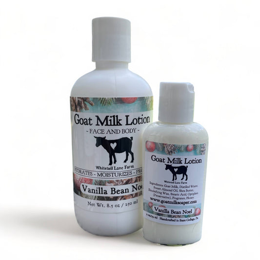 Goat Milk Lotion - Vanilla Bean Noel