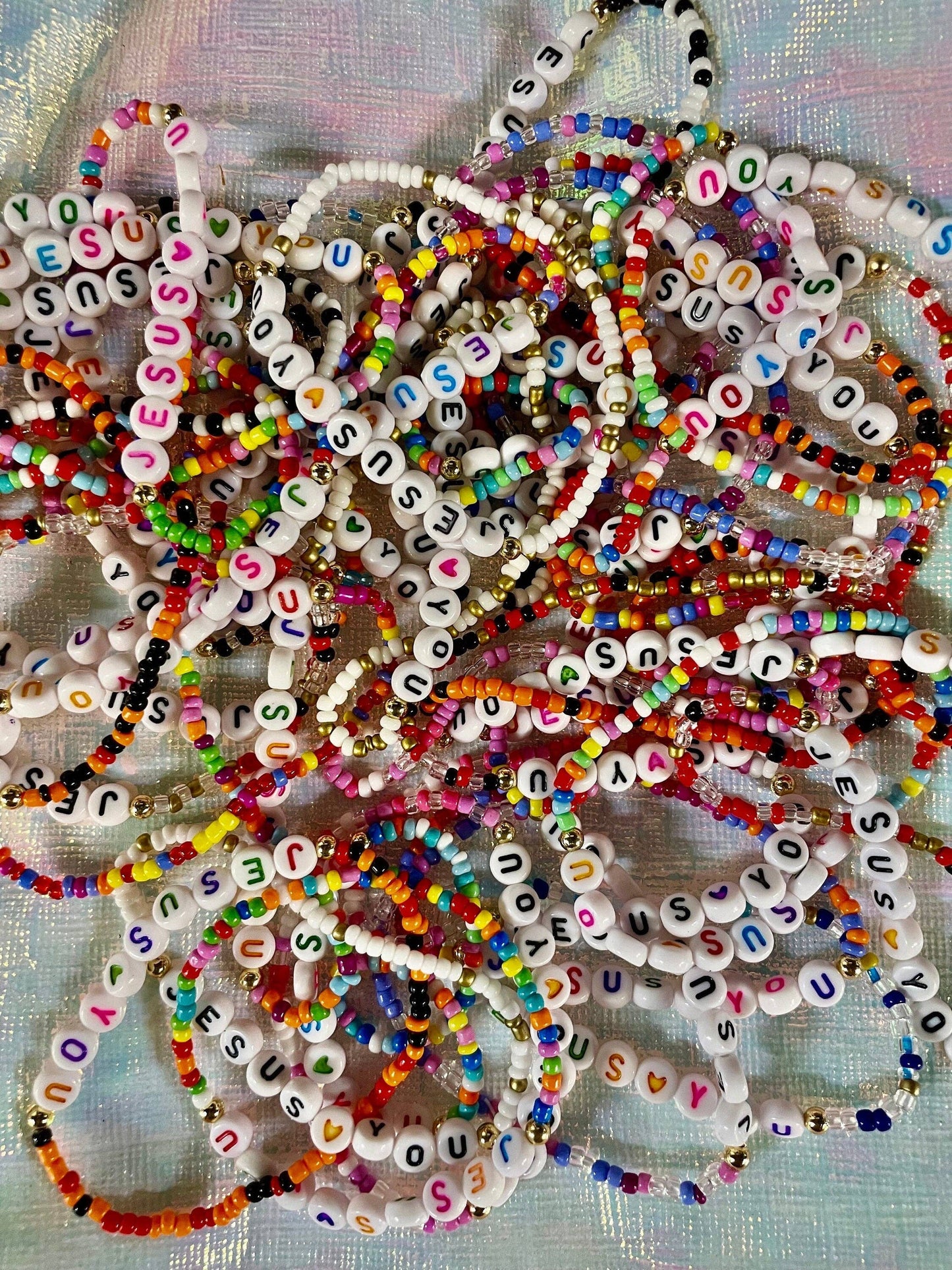 Christian Jesus Beaded Bracelets