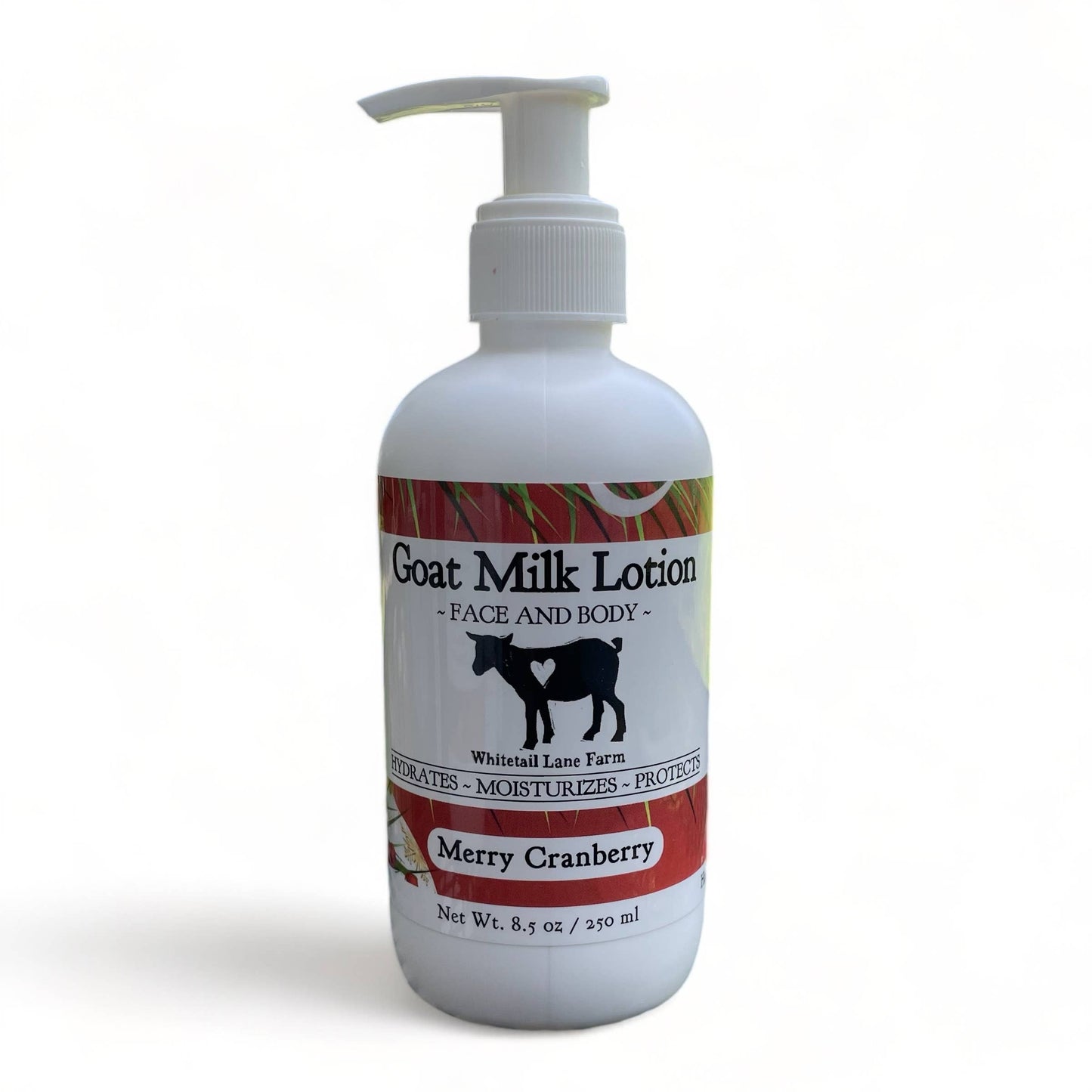 Goat Milk Lotion - Merry Cranberry
