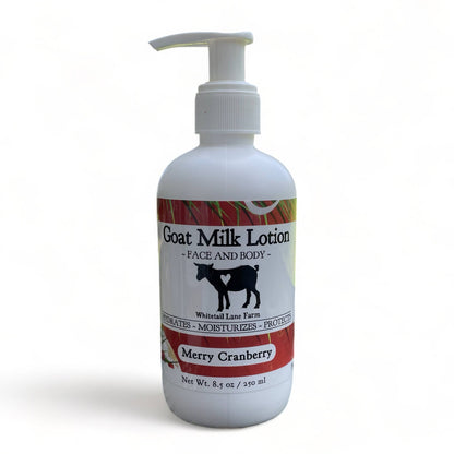 Goat Milk Lotion - Merry Cranberry
